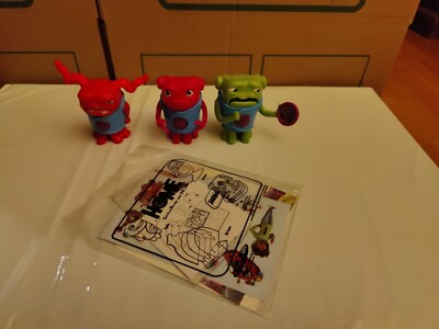 DreamWorks Home Figures McDonald's Boov Alien Nervous Oh Heartfelt Mad 2015 