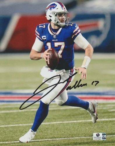 Josh Allen Buffalo Bills Signed Autographed 8x10 Photo with COA
