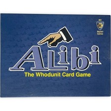 Alibi The Whodunit Card Game 1993 Mayfair Games - excellent