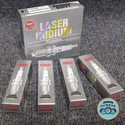 4 NEW Spark Plug NGK 92411 USA FREE FAST SHIPPING IRIDIUM 12290-6A0-A01