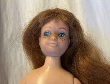 Vintage Barbie/ Sindy Friend Doll Possibly Midge?  Red hair, freckles.