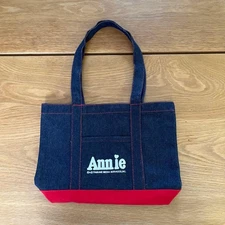 Musical Annie Denim Tote Bag