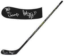Dustin Byfuglien Signed Franklin Power X 46