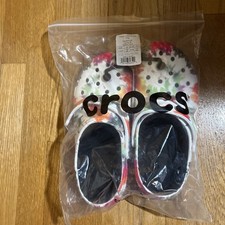 Crocs Classic Lined Tie Dye Clogs Mens Size 6/ Women s Size 8 Read description