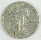 1924-S 25c Standing Liberty Silver Quarter Nice VF Circulated Coin C4457