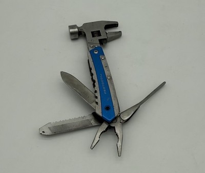 Protocol Branded Stainless Steel Hammer Pocket Knife Multi Tool In Hand Shipping