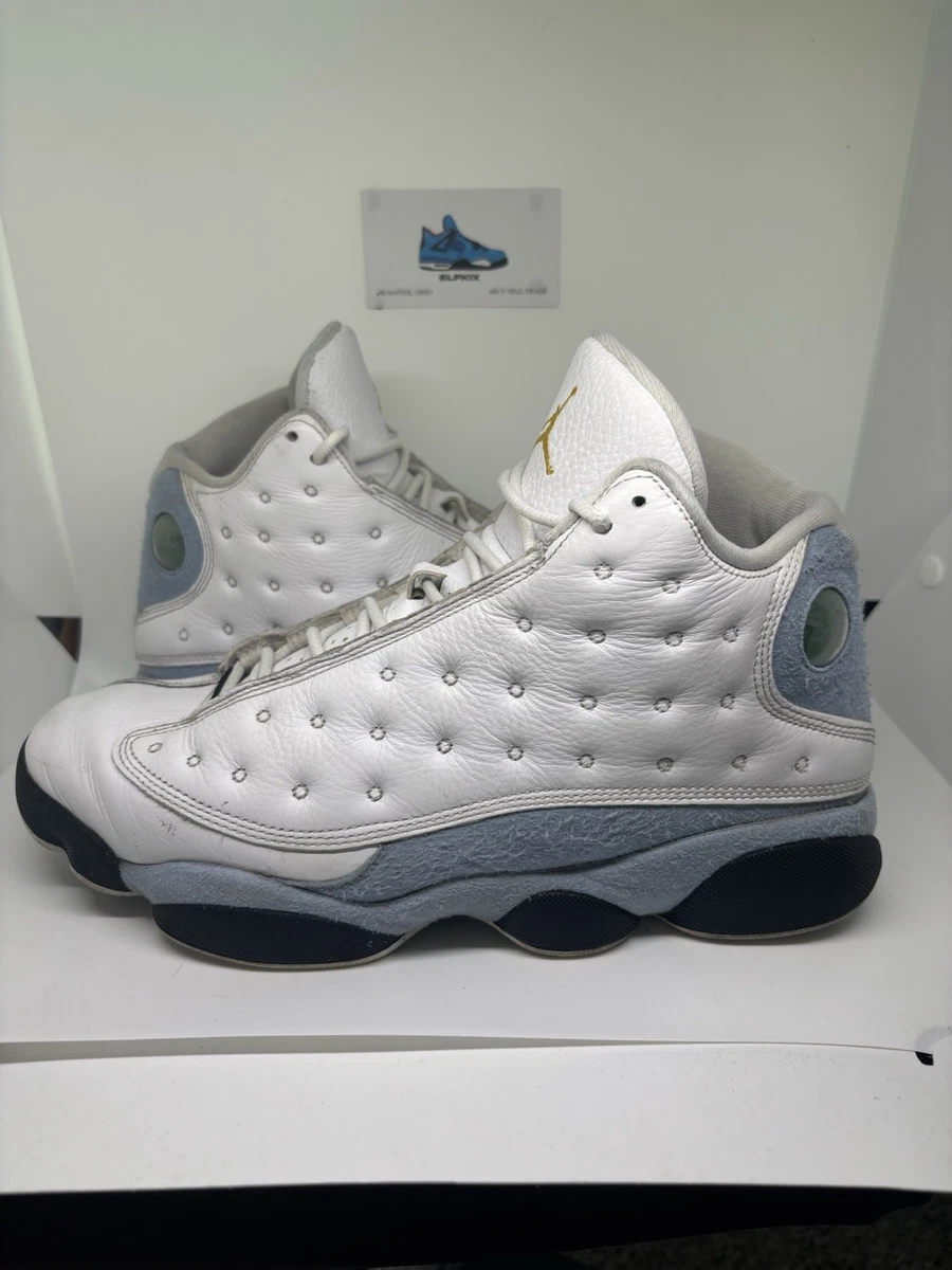 Air Jordan 13 ホワイト/ネイビー/グレー Preços baixos em Jordan 13 Retro Blue Grey | eBay