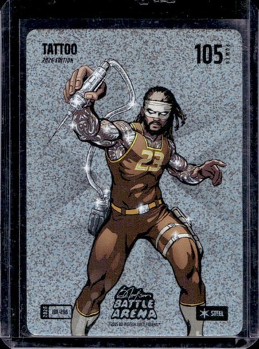 2026 Bo Jackson Battle Arena Tattoo Tatis Steel Icon Battlefoil #IBF-296