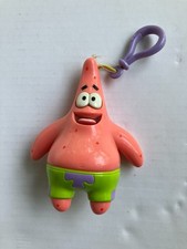 Raro 6"" Bob Esponja Pantalones Cuadrados Patrick Star Llavero Bolso Clip-Ojos y Lengua Movimiento