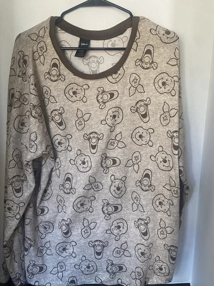 Juego de pijama de 2 piezas XL de Disney Winnie The Pooh para hombre Foto 3 de 4