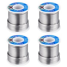 60/40 solder for stained glass 4 Lb Pack,Industrial grade Solder for Glass Ar...