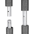 Universal Trampoline Replacement Enclosure Poles Fit 8 Straight Poles Trampoline — photo 9