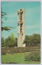 Postcard Thomas Rees Memorial Carillon Springfield, Illinois