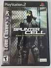 New ListingSplinter Cell - Sony Playstation 2 PS2 CIB Complete w/ Manual