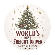 Metal Christmas Sign 8x8 Inch, Plaque with Tree Design