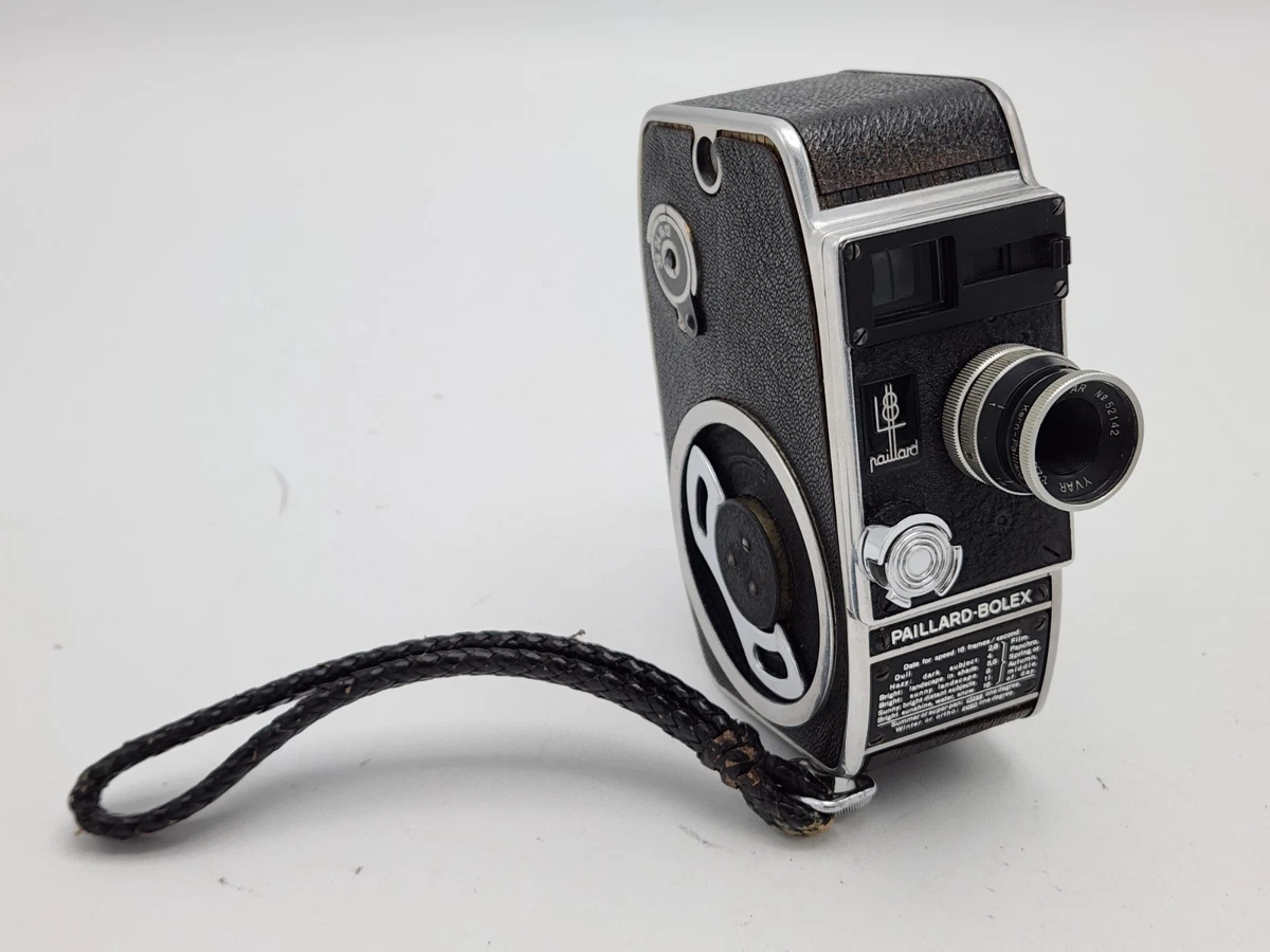 Caméra Bolex Paillard D 8L avec poignée Déclic et