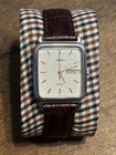 Vintage Timex Quartz Day-Date Watch – Square Case