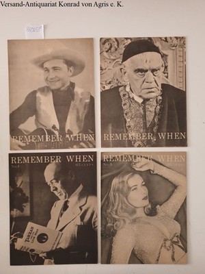 Remember When No. 1-4, 4 Filmzeitschriften Herndon, Larry: