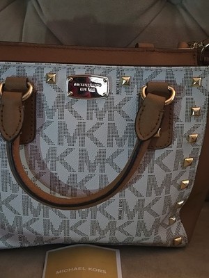 Brand New Michael Kors Women's Kellen Studded Satchel $268