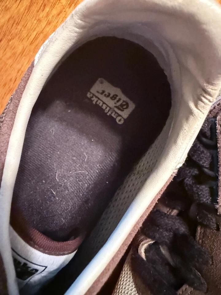 shoe tokuten unisex BROWN /black/white sneakers onitsuka tiger running SZ 9 A13 - Image 4 of 4