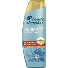 Head & Shoulders DermaXPRO Anti-Dandruff Shampoo Scalp & Hair Revitaliser 300ml 16.70 per litre