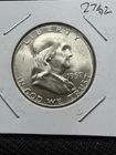 1957 Franklin Half Dollar - BU - As Shown! (#2782)
