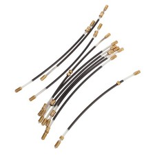 10pcs Violin Tailpiece Cord Non Slip Replacement Tailgut Kit 4/4-3/4 Size