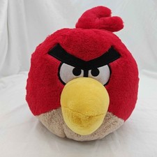 Angry Birds Red Bird 8  Plush Commonwealth Toy Good Stuff Toys 2010
