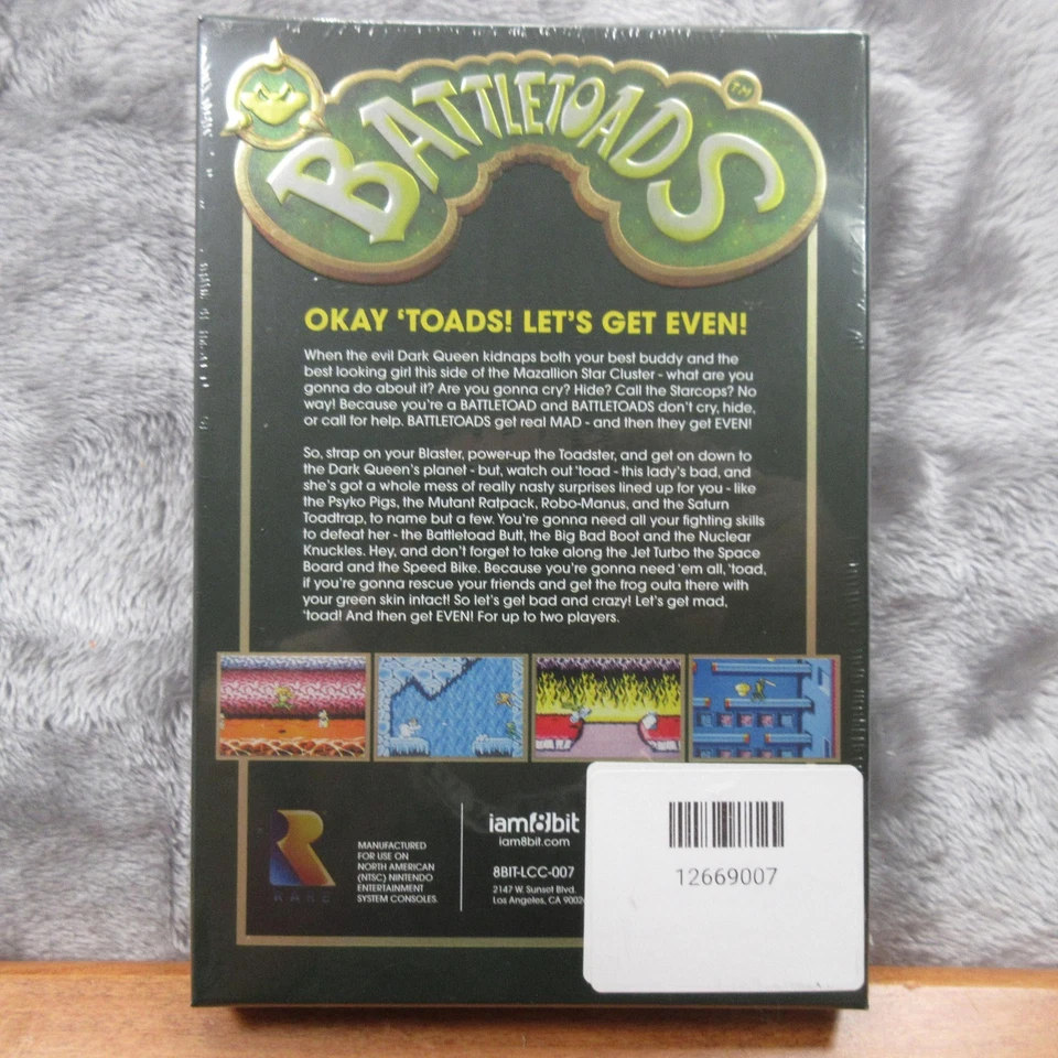 Battletoads NES Legacy Cartridge Collection Iam8bit Limited Edition Box Set - Image 4 of 4