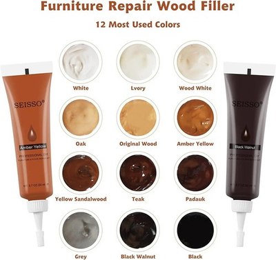 #ad #ad Furniture Repair Kit 12 Colors Wood Touch up Paint Wood Stain Wood Filles... $9.99