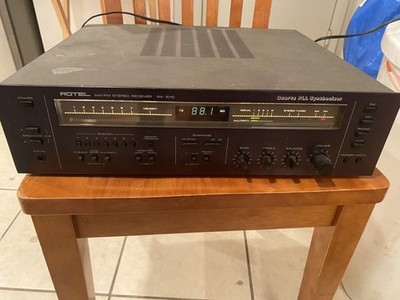 Rotel RX-1010 Stereo Receiver with PLL Synthesizer NOT TESTED AS IS