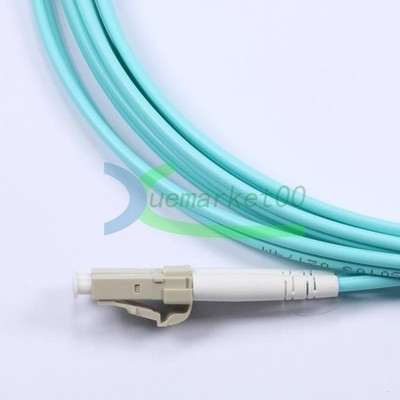 LC-LC UPC Multi-Mode OM3 10GB Cable Duplex Fiber Optical Jumper Patch Cord 100m
