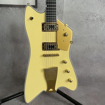 Billy-Bo Thunderbird Electric Guitar Bone Nut HH Pickups Fixed Bridge Gold Part