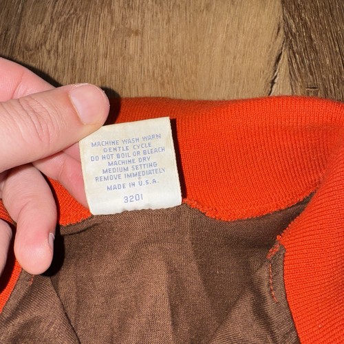 Vtg 60s 70s Campus Shirt Mens Jersey MCM Mod Striped Beatnik Disco Hippy Large - Picture 12 of 16