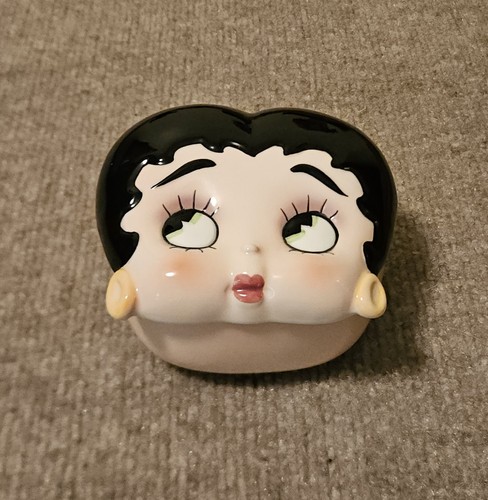 Vintage Betty Boop Ceramic Trinket Dish Vandor 1985