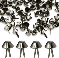 200 Pieces 15Mm Metal Bag Feet Studs Purse Feet Handbag Feet Nailheads Stud Spik