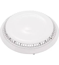 AquaStar 10AVR101 10" Round White Drain Cover with Frame for Pools