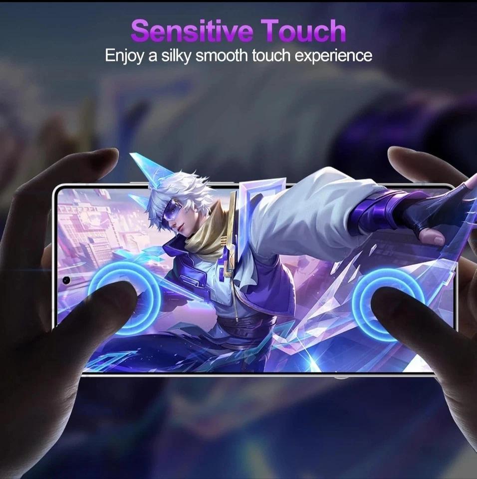 Paquete de 2 protectores de pantalla de privacidad ultra para Samsung Galaxy S25 [no de vidrio], geniales... Foto 2 de 4