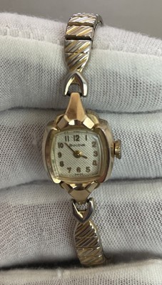 Vintage Bulova Ladies Wristwatch - 10k Gold Plated RGP Bulova Women main image 3