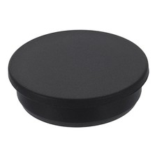 uxcell Silicone Hole Plug, Waterproof Round Rubber Stoppers 50mm/1.97", Black