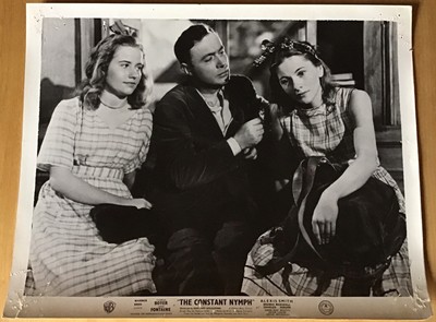 THE CONSTANT NYMPH Joan Fontaine Alexis Smith Charles Boyer orig. Prfoto 1944 #e