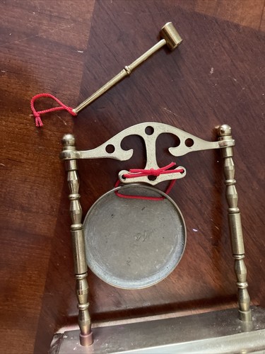 Brass DRAGON GONG BRASS collectable (5”x 5” X 1-3/4”) - 第 10/11 張圖片