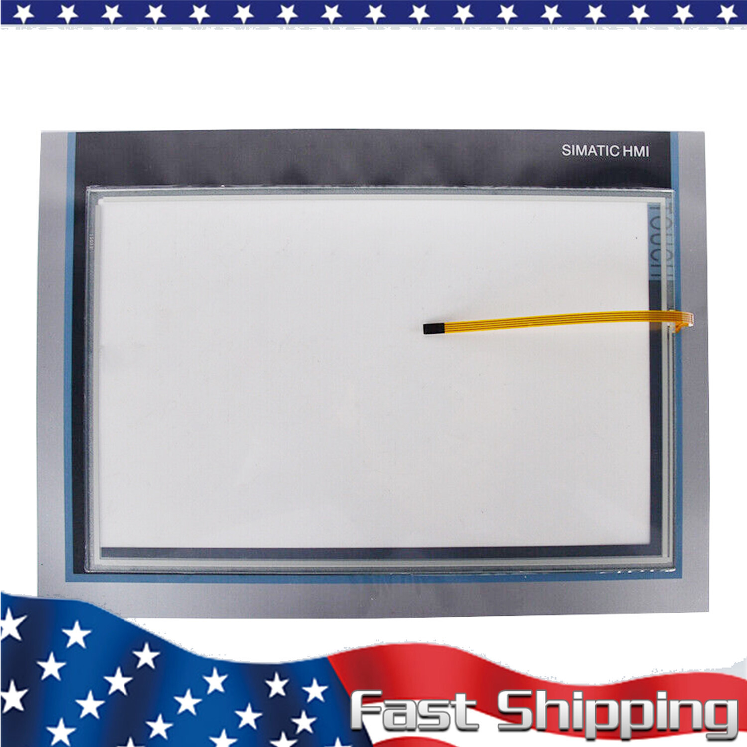 Touch Screen Glass Panel +Overlay Film For SIEMENS TP1200 6AV2 124-0MC01-0AX0