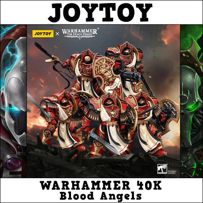 JOYTOY Warhammer 40k Blood Angels Series Crimson Paladins Squad  IN STOCK 