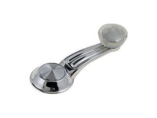UPI Pair Chrome Window Crank Handles For 1967-76 Chevy GMC Pickup – Clear Knob