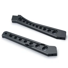 FLYXM Alu Front/Rear Chassis Brace Support Bracket For Arrma Typhon 1/8 RC Car