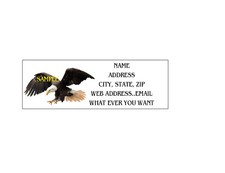EAGLE ADDRESS LABELS COOL   10