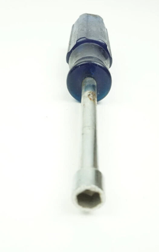 NAPA 6mm Hollow Shank Nut Driver Blue Handle D-806M USA - Image 3 of 3