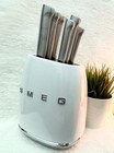 Smeg Messerblock weiß (Messer NICHT enthalten)