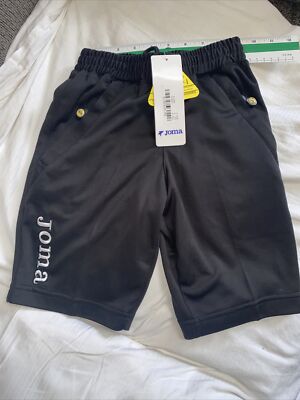 JOMA Youth pants Black Size 6 With 2 Pockets New With Tag 100% Authentic